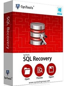 SysTools SQL Recovery 15.1 Crack Plus License Key [Latest] 2022